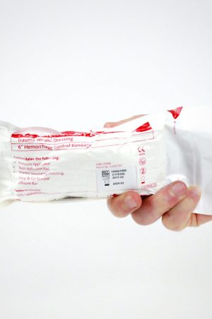 Civilian Trauma & Haemorrhage Control Wound Dressing (white) 15 x 18cm