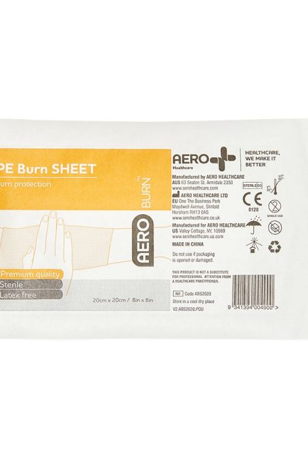 AEROBURN™ PE Burn Sheet 10cm x 10cm