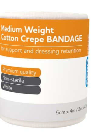 Medium Cotton Crepe Bandage  5cm x 4m