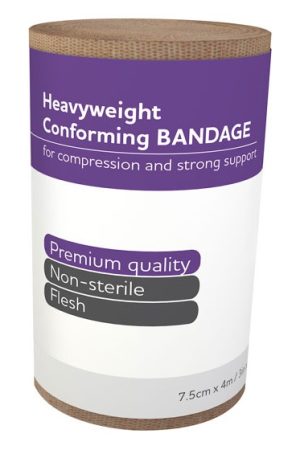 Heavy Weight Conforming Bandage 7.5cm x 4m