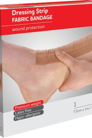 Fabric Dressing Strip 7.5cm x 1m