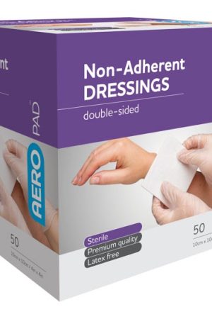Low Adherent Dressing Pad 10cm x 10cm Box 50