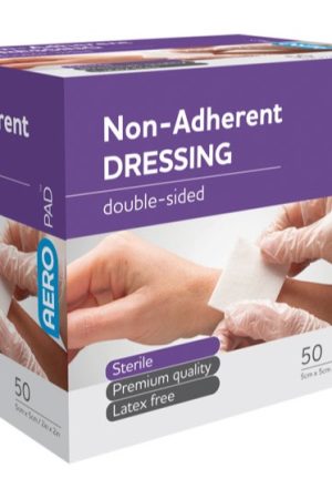 Low Adherent Dressing Pad 5cm x 5cm Box 50