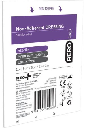 Low Adherent Dressing Pad 5cm x 5cm