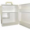 AEROCASE Large White Plastic Cabinet with Key Latch 32 x 37 x 18cm