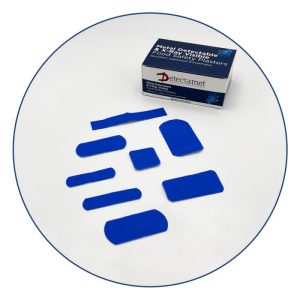 Metal and Xray Patch 51 mm x 72 mm (2.00 x 2.83”) - pack of 50  BOX