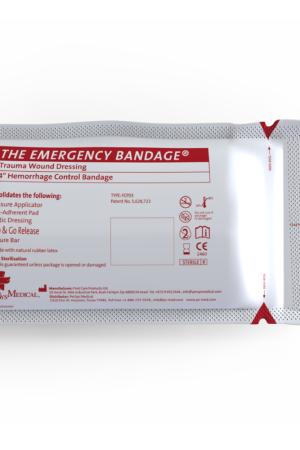 Civilian Trauma & Haemorrhage Control Wound Dressing (white) 10 x 17cm