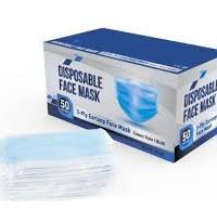 DISPOSABLE FACE MASKS BOX 50 BULK ORDER 20+BOXES Please contact us for your pricing