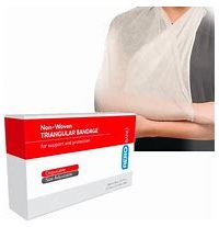 Calico Triangular Bandage 110cm x 110cm Single Unit