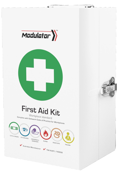 Modulator 4 Series Metal Cabinet First Aid Kit