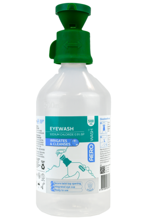 AEROWASH Eyewash Bottle 500mL